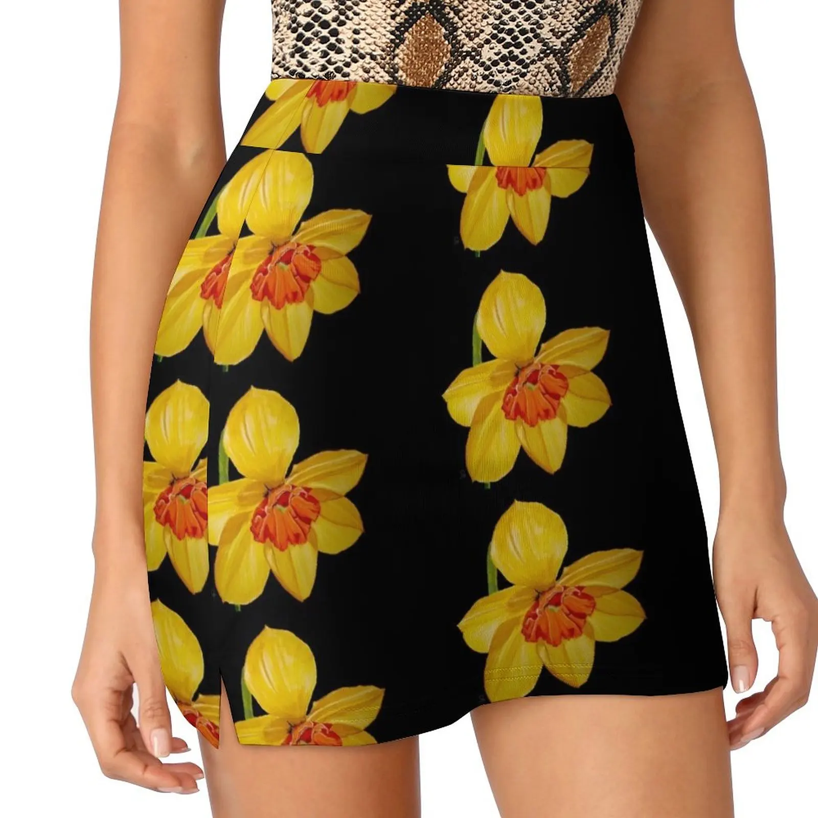 

Daffodil Mini Skirt clothes for women night club women clothing women summer 2025 rave outfits for