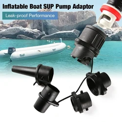 Inflatable Pump Boat Air Valve Adapter Universal SUP Board Inflator Converter With 4 Nozzles For Surfing Pump Mattress Airbed