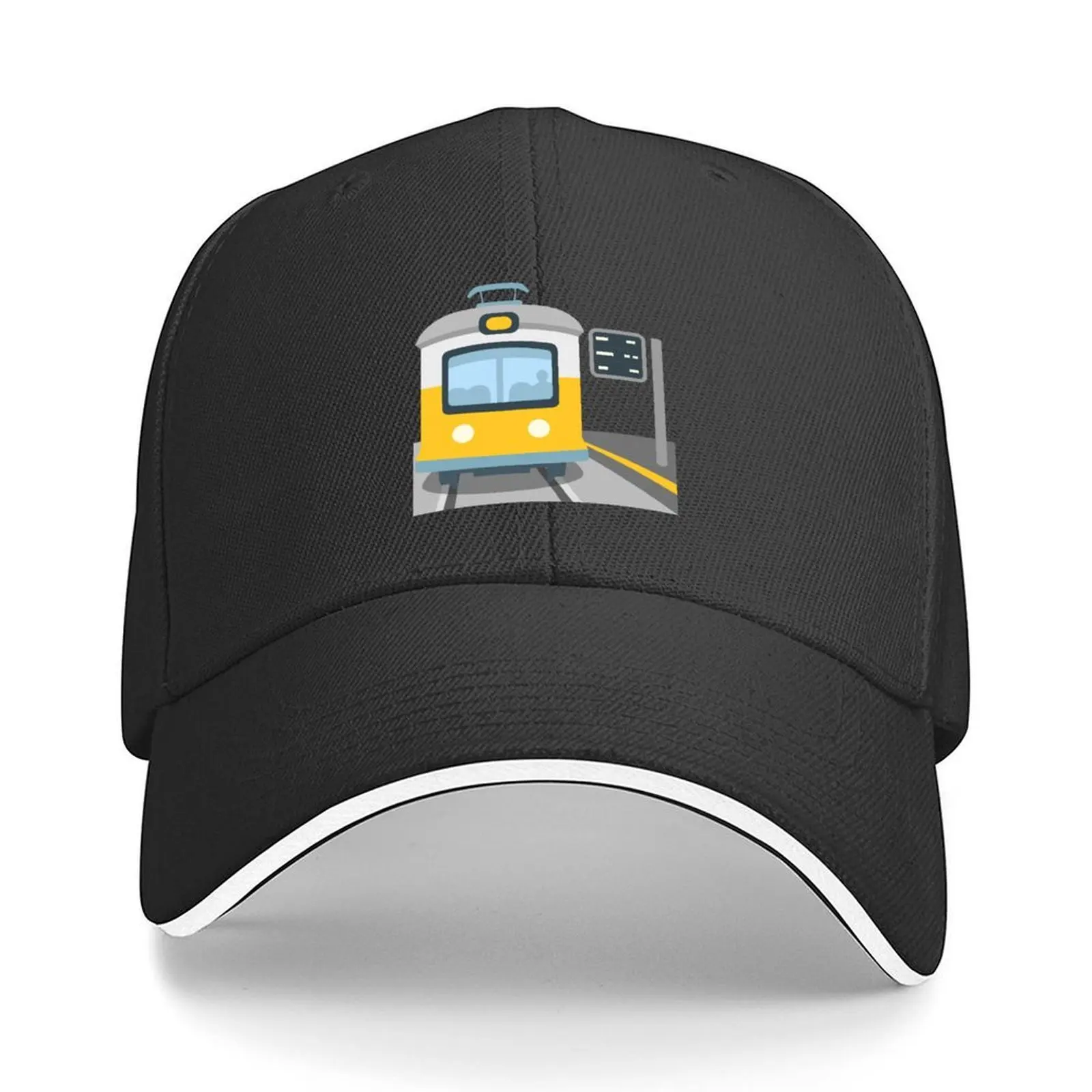 

Station Train StationTrain Platform Baseball Cap fishing hat Ball Cap Military Tactical Cap black Women Caps Men's