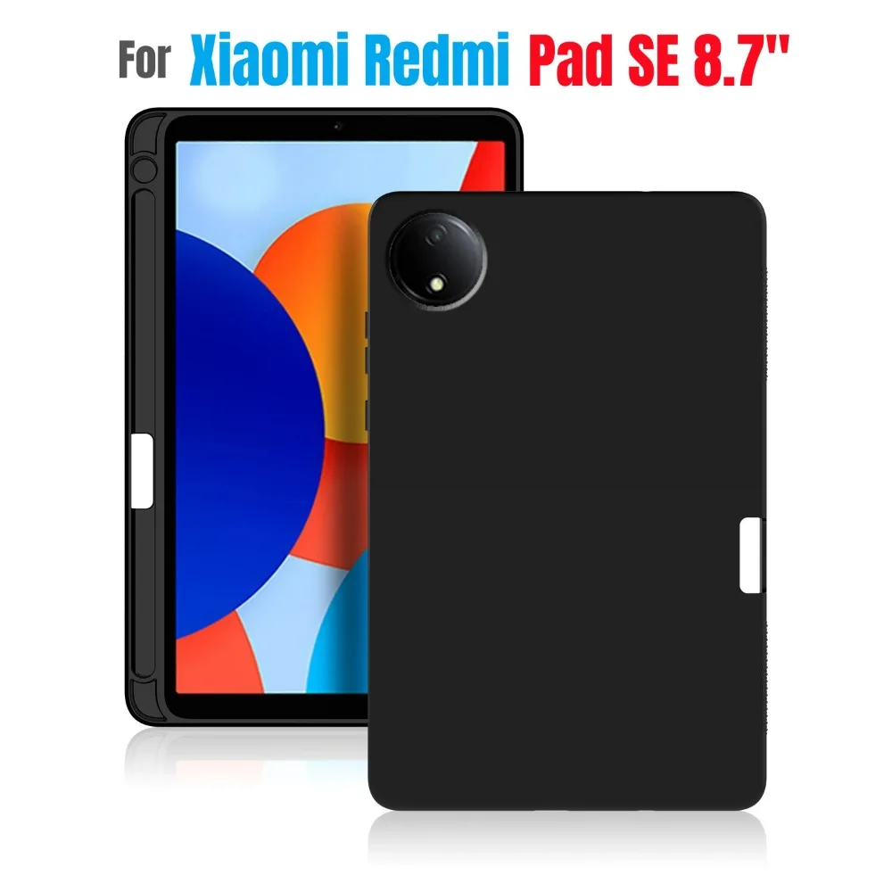 

Чехол для Xiaomi Redmi Pad SE 2024, Силиконовый ТПУ чехол 8,7 дюйма для redmi pad se 8,7, защитный чехол для задней панели планшета