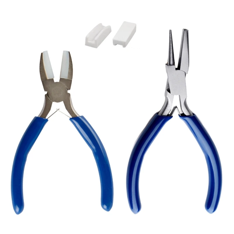 Jewelry Crafting Pliers Split Ring Opener Comfortable Jewelry Artisans Split Ring Pliers Multipurpose Craft Pliers Set