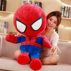 35Cm Disney Marvel Spiderman Knuffel Zacht Gevulde Cartoon Knuffelpop Grote Pluche Jongen Doek Pop Kussen Kid Kerstcadeau