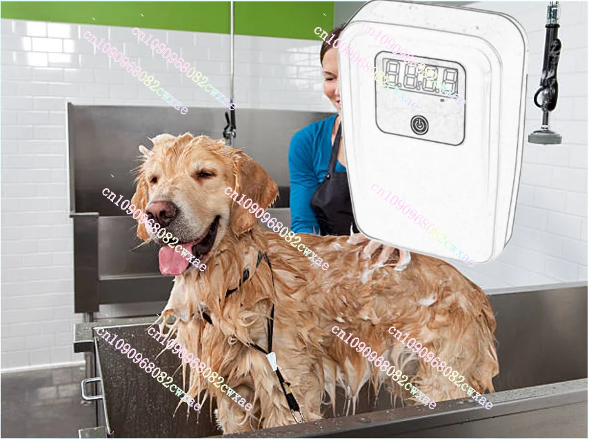 AQUAPURE Patented Pet Ozone Shower Auto Ozone Skin Therapy Washing Dog Spa Ozone with Shower Head