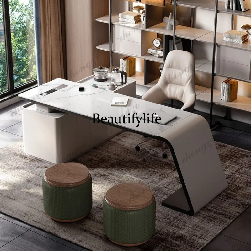 

Reception Storage Office Desks Furniture Bedroom Computer Modern Office Desks President Artificial Board Furniture K182