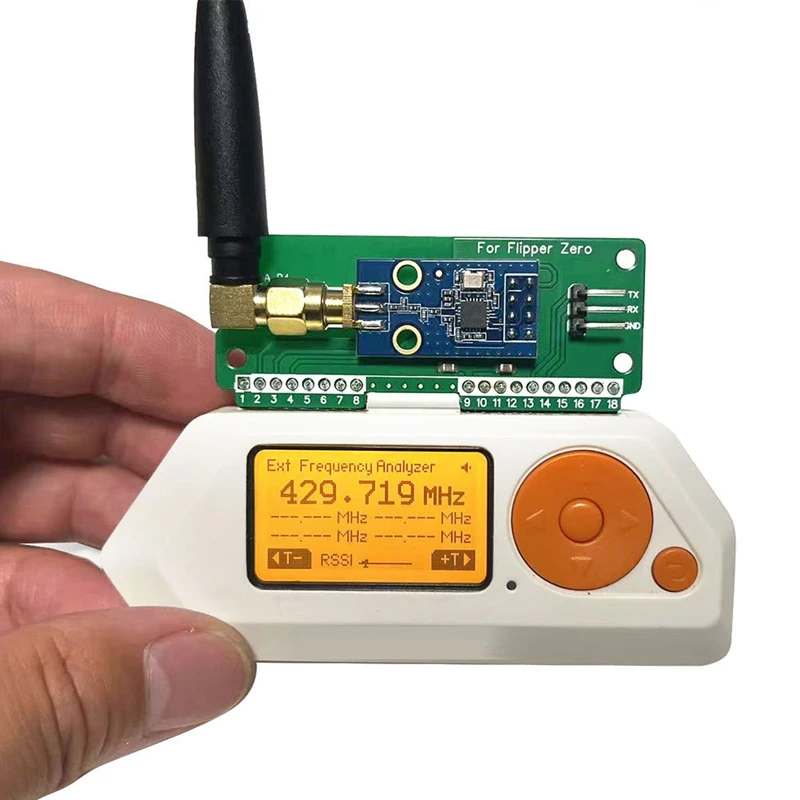 Módulo de Subghz para Flipper Zero CC1101, con antena, 433Mhz, cobertura más amplia, duradero, fácil de instalar