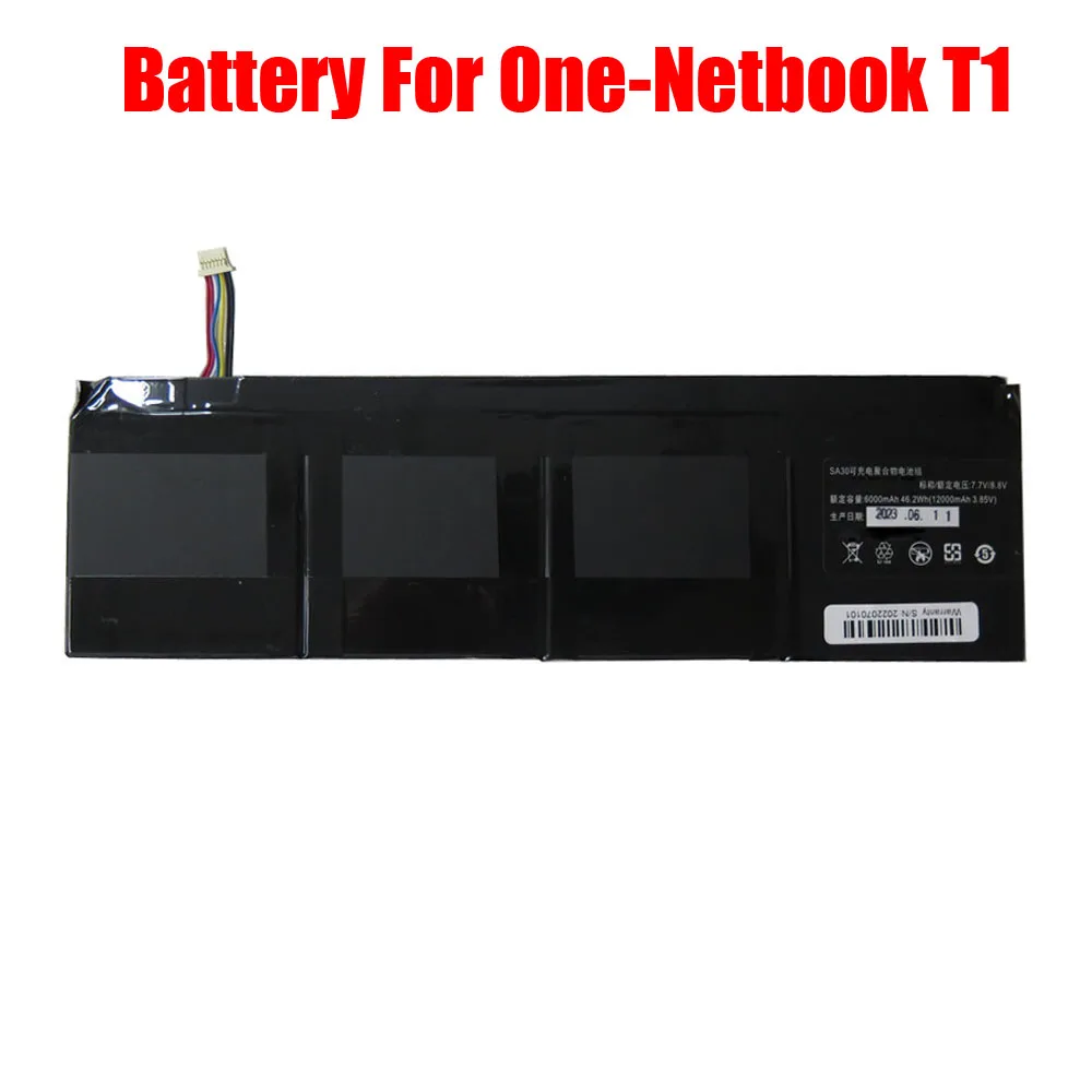 

Battery For One-Netbook T1 For One Netbook T1 7.7V 6000MAH 46.2WH 7PIN 7Lines New