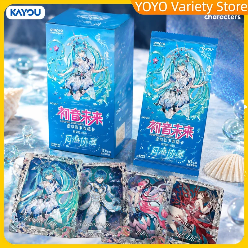 Kayou Hatsune Miku Piapro Characters Collectible Cards Vol 6 Official Anime Trading Card Collection For Hobby Fans