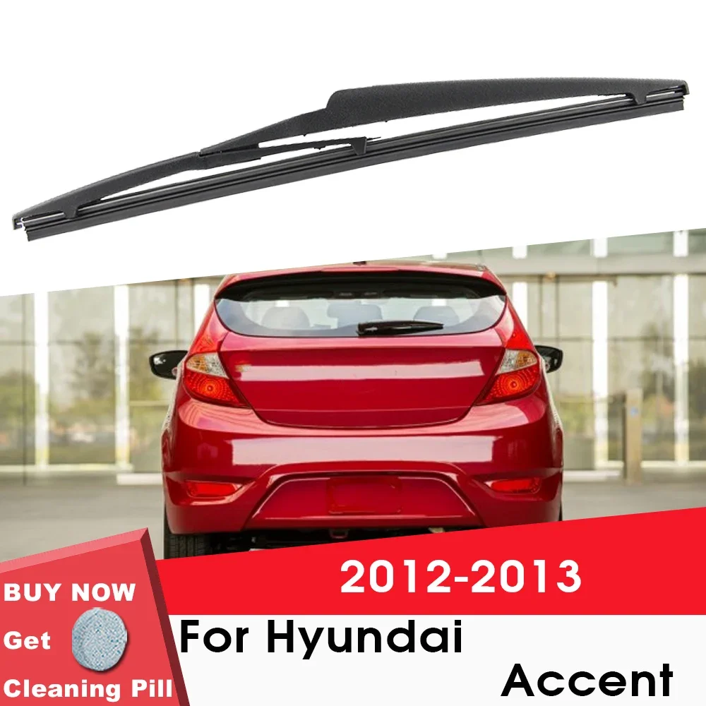 BEMOST Car Rear Windshield Wiper Arm Blades Brushes For Hyundai Accent 2012-2013 305MM Back Windscreen Auto Styling Accessories