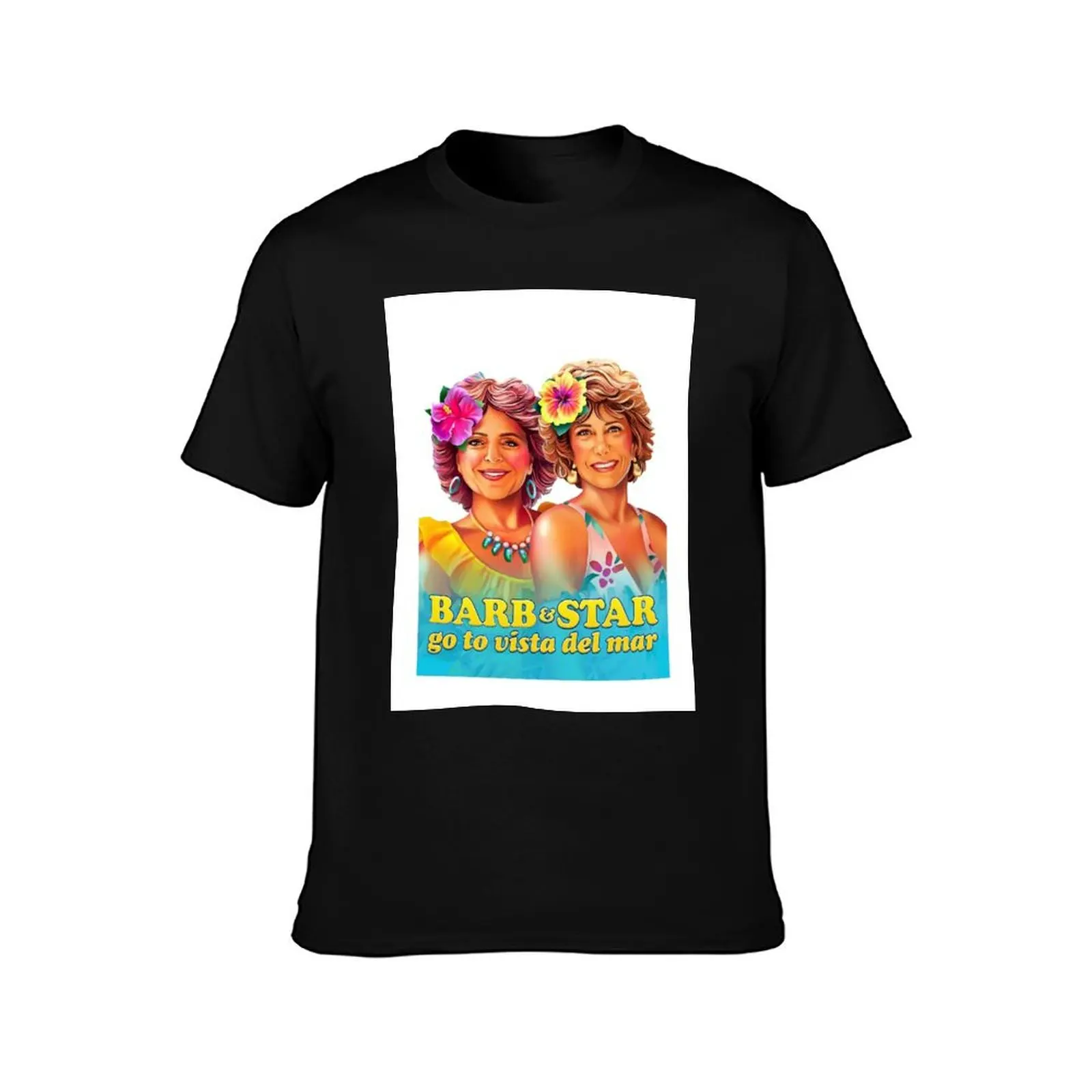 BARB and STAR go to visita del mar on the beach New T-Shirt, Cool Short Sleeve T Shirt, Loose Casual Summer Unisex Top