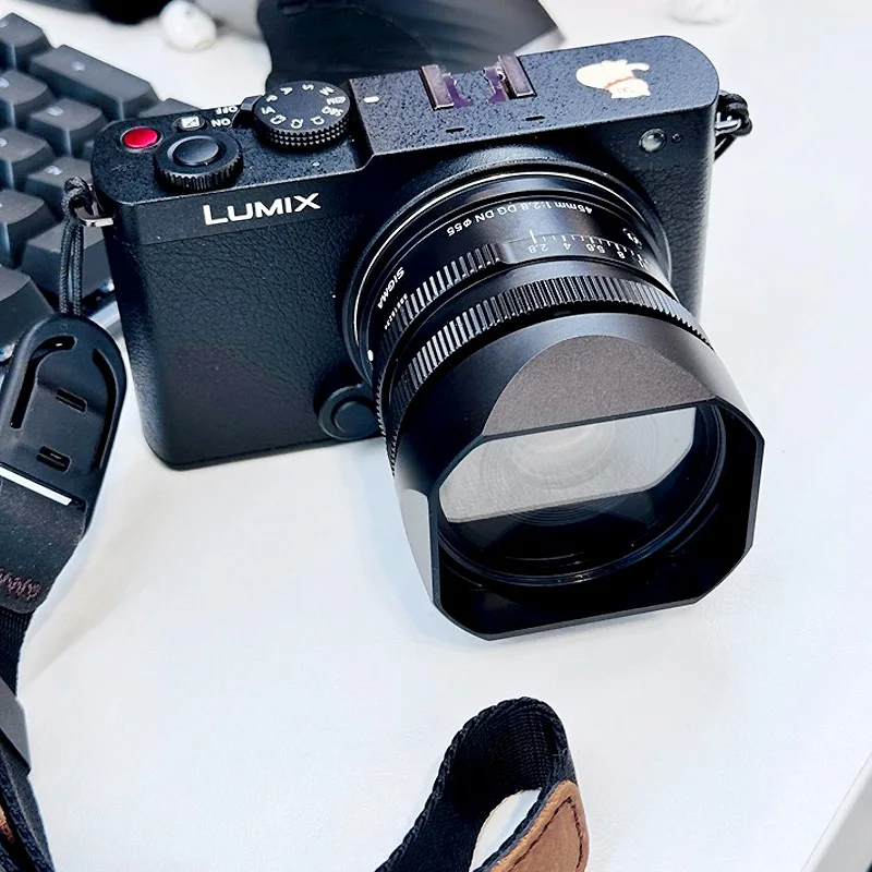 Bayonet Square Lens Hood For Sigma 45mm F2.8 DG DN Replace LH577-01