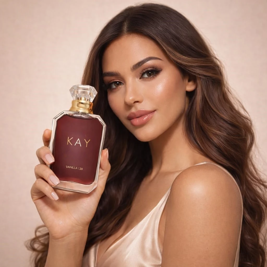 

Kayli Vanilla 28 Eau De Parfum - Warm Sweet Gourmand Perfume for Women with Tonka Bean, Amber Woods, Perfect Gift