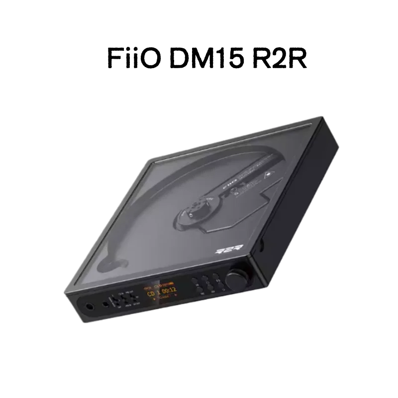 FiiO DM15 R2R portable HIFI Bluetooth CD player with 4.4 balanced