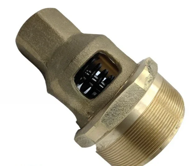 Pure Copper Safety Valve Special For Mobile Sandblaster Sandblasting Tank Fitting Smooth Thread Wear Resistant Spring