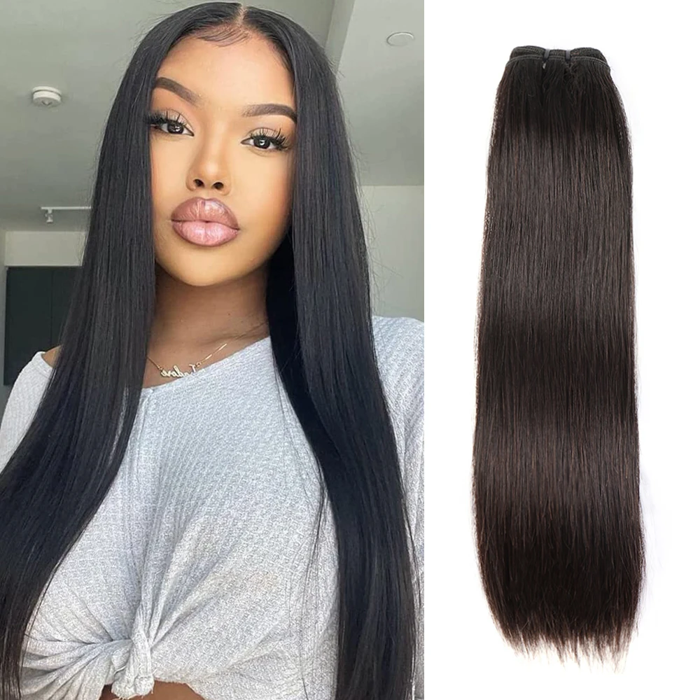 Bliss Malaysian Super Double Drawn Bone Straight Bundles Human Hair Bundles 10 12 14 Inch Thick Bundles Soft Hair Weave Bundles