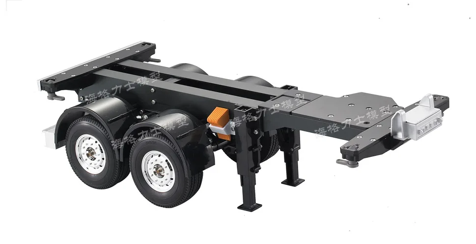 

1/14 рама контейнерного прицепа, не полностью металлическая