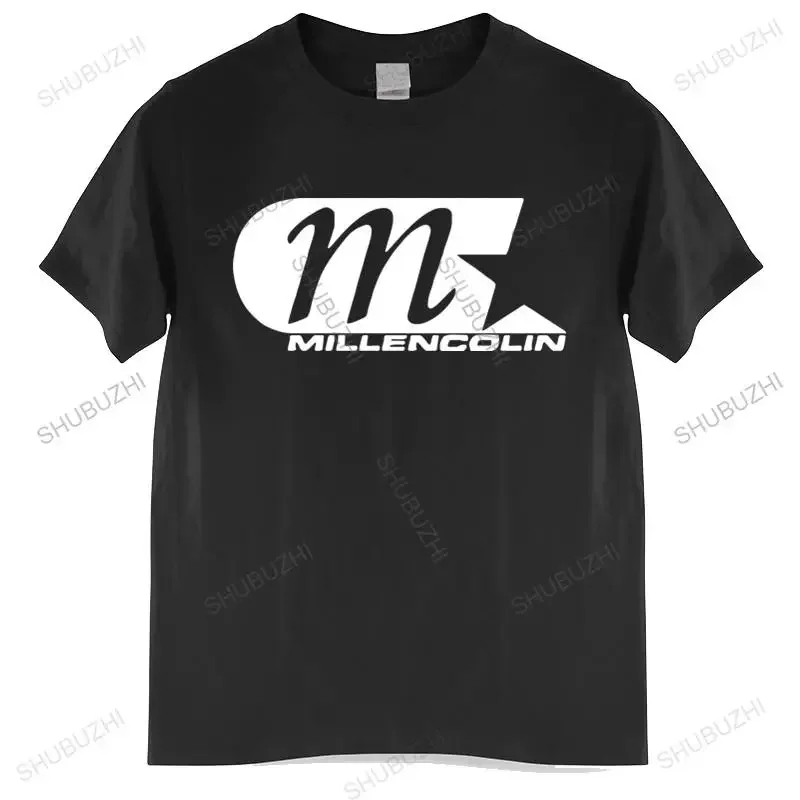 Men Cotton T Shirt Summer Brand Tshirt Authentic MILLENCOLIN Band Jumbo M Star Logo Swedish Punk Rock Tops Top Tees Mens Tshirt