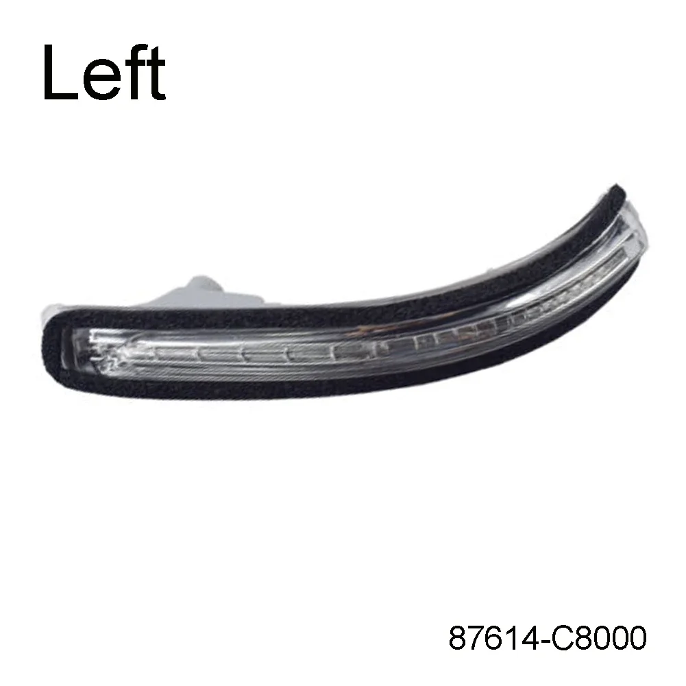 For Hyundai I20 Left Side Wing Mirror Light Direct Replacement Indicator for Years 2014 to 2020 Part 87614C8000