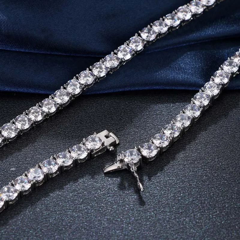 SUGO موضة جديدة فاخرة لامعة تصميم بسيط الهندسة الكاملة مكعب زركونيا القلائد للنساء عشاء مجوهرات اكسسوارات