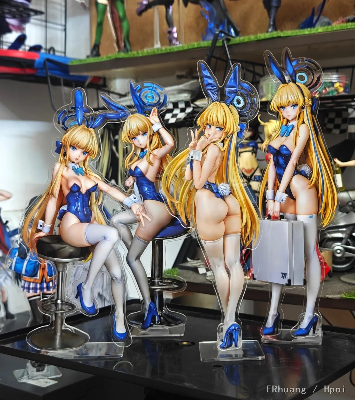 

27cm Blue Archive Anime Asuma Toki Acrylic Standing Plates Bunny Girl Gk High Definition Handmade Homemade Collection Gifts