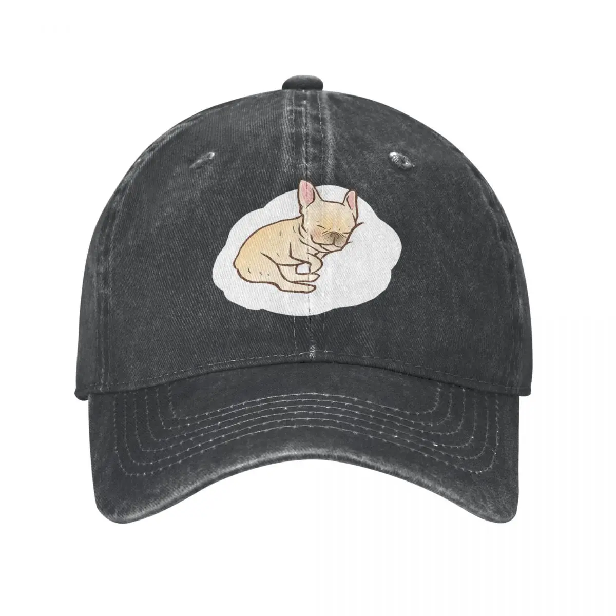 Frenchie Sweet Dreams Baseball Cap cowboy hat Peaked cap Cowboy Bebop Hats Men and women hats