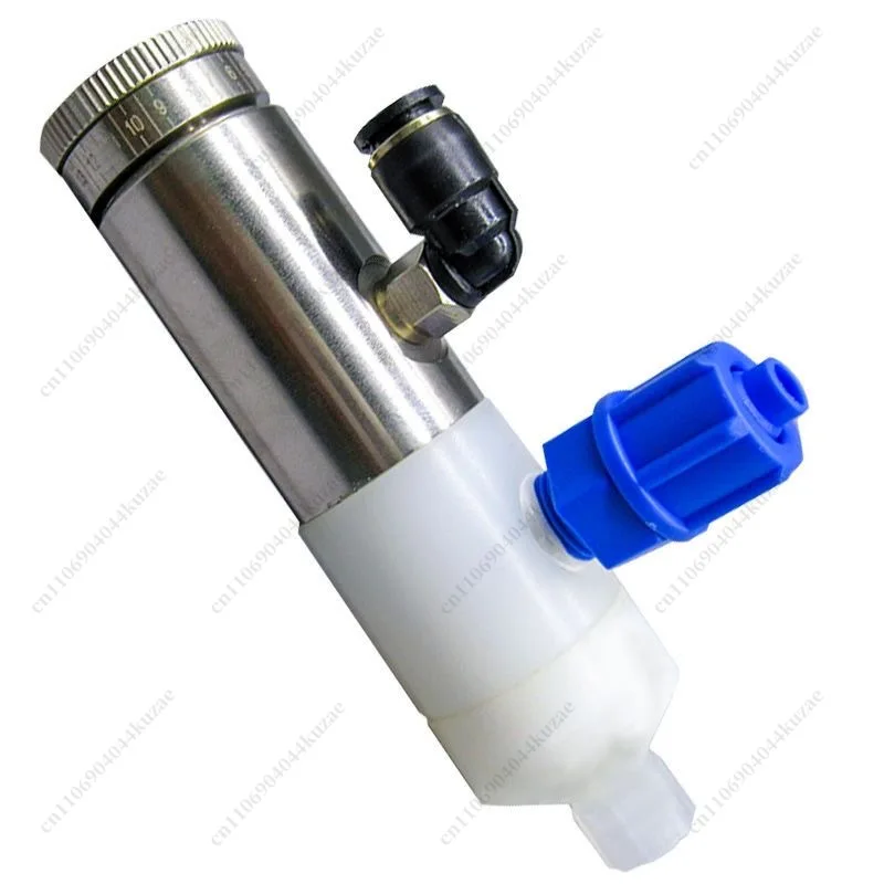 Precision Thimble Dispensing Valve, Metal Screw Thread Type Glue Valve for Dispensing Machines