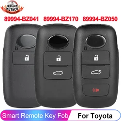 KEYECU 89994-BZ041 89994-BZ170 89994-BZ050 per Toyota Raize Rocky Smart Remote Key 434MHz FSK 4A HITAG AES Chip Keyless Go Fob