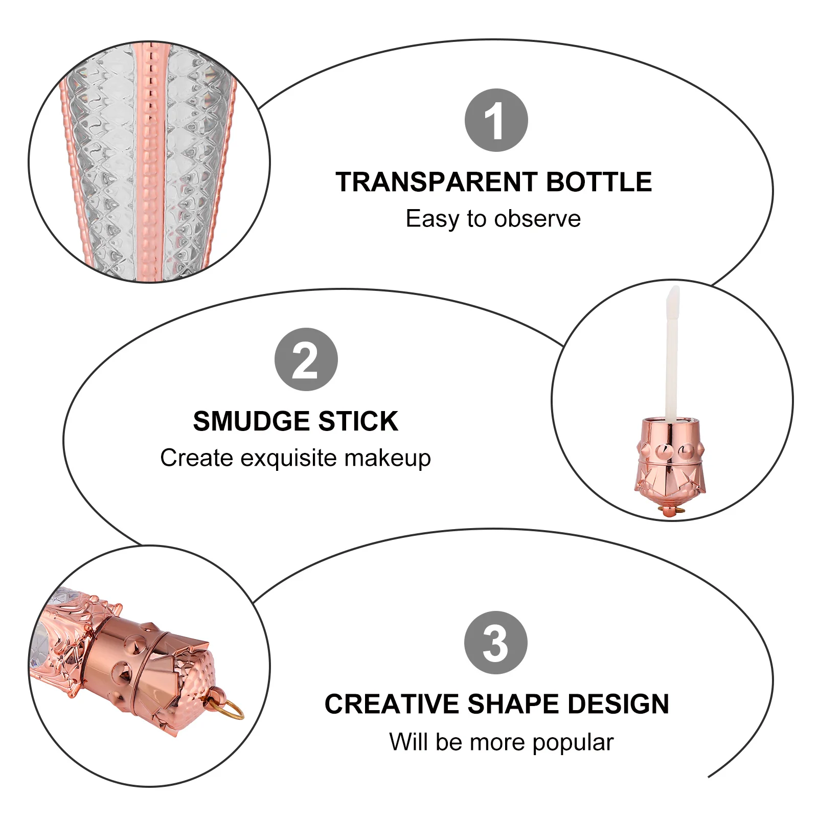 

10Pcs Radish Lip Gloss Container Set Mini Refillable Lip Balm Bottles Portable Tube Lipstick Bottle Lipstick Tube