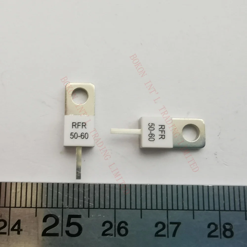 DC to 6000MHz 60Watts 50ohms DC-6.0GHz Flange Mount Termination RFR 50-60 Dummy Load Microwave Resistor High Power