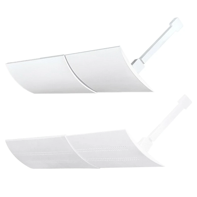 Wall-Mounted Air Conditioner Wind Deflector Shield Vent Cover Wind Baffles Guide