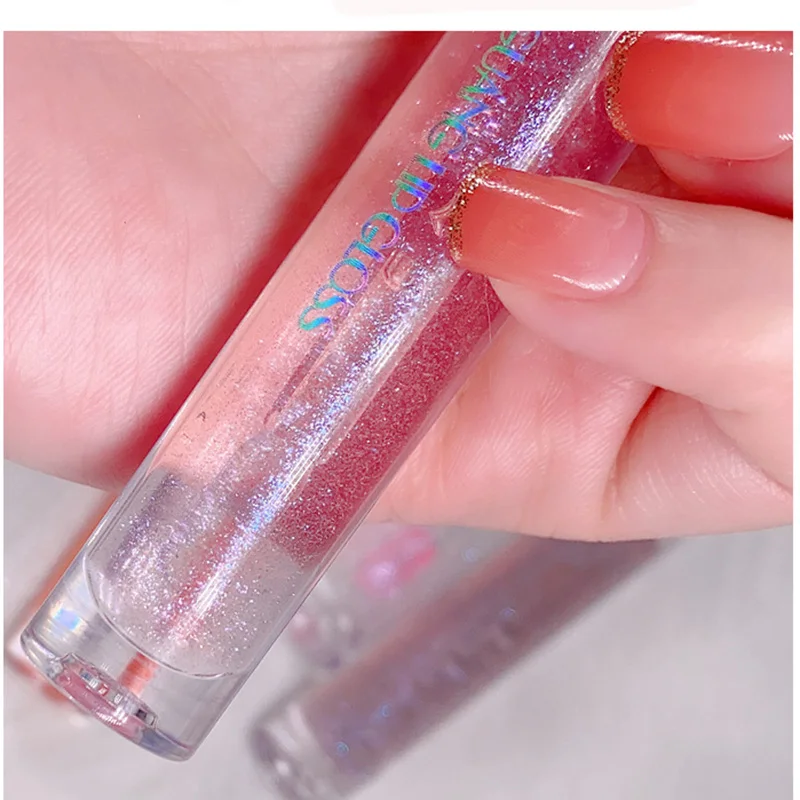 Moisturizing Lip Glow Oil Transparent Temperature Color Changing Lip Gloss Plumper Lips Care Cute Korean Makeup for Women Girls