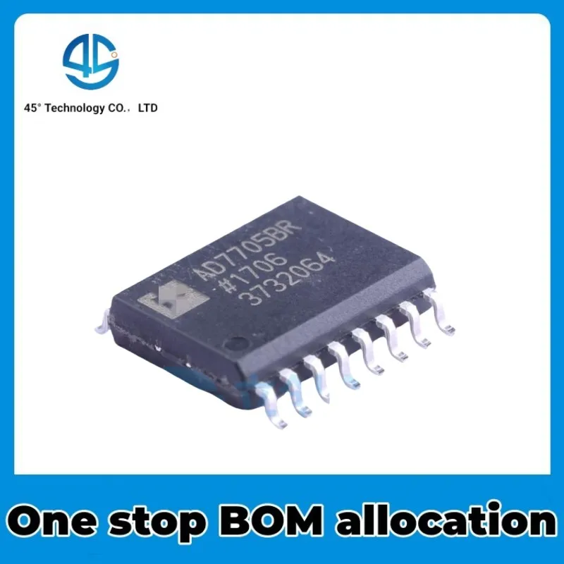 5PCS Original genuine AD7705BRZ-REEL SOIC-16 16 bit ∑ - Δ analog-to-digital converter (ADC) NEW IC Chip