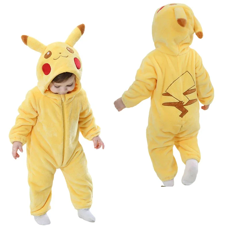 Kigurumi Baby One-Piece Pijamas Cosplay Costume Halloween Onesie Infant Christmas PijamaHomewear Full Body Clothes New Year Gift