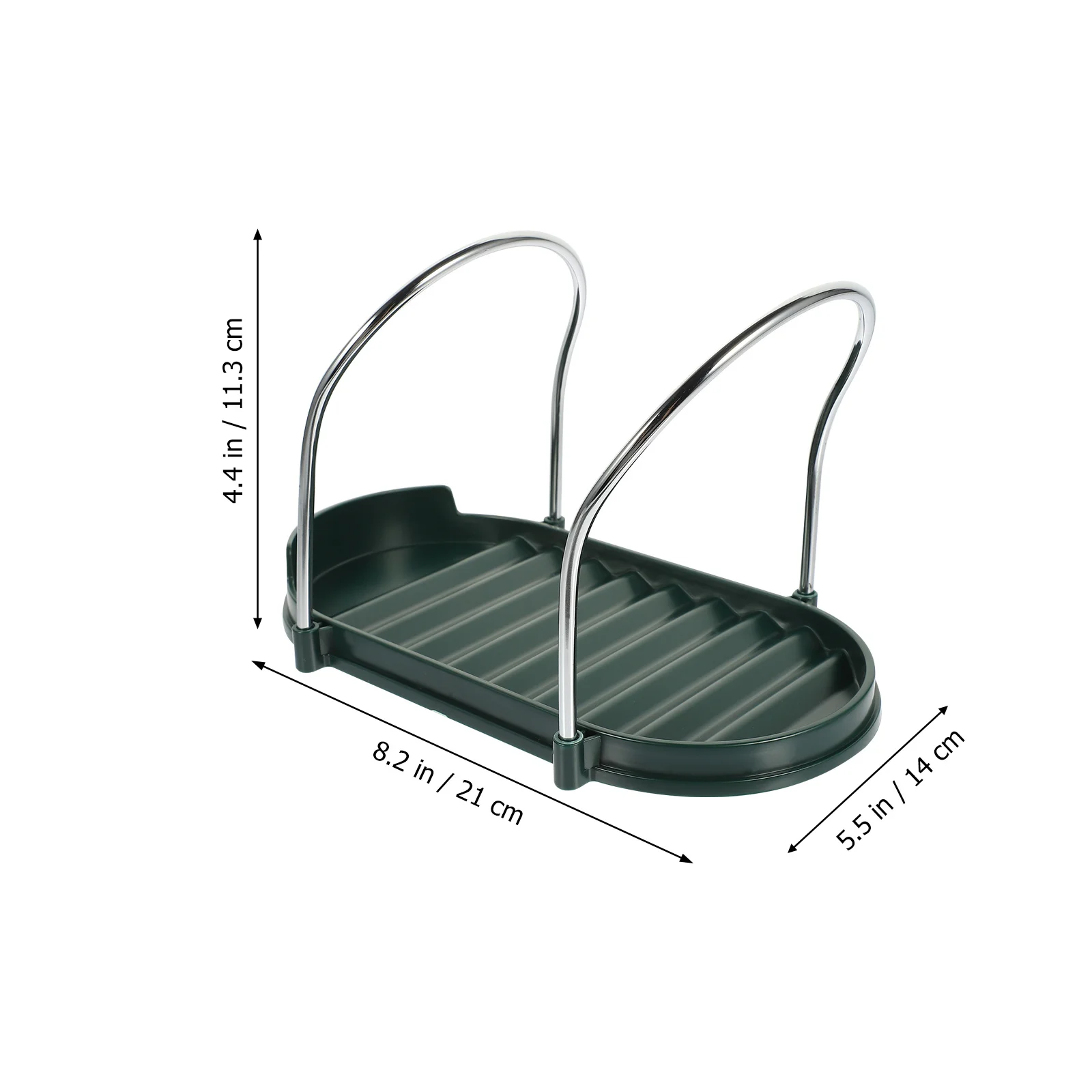 

Kitchen Pot Lid Organizer Pan Lid Holder Cooking Utensil Rest Household Cutting Board Organizer Tidy Countertop