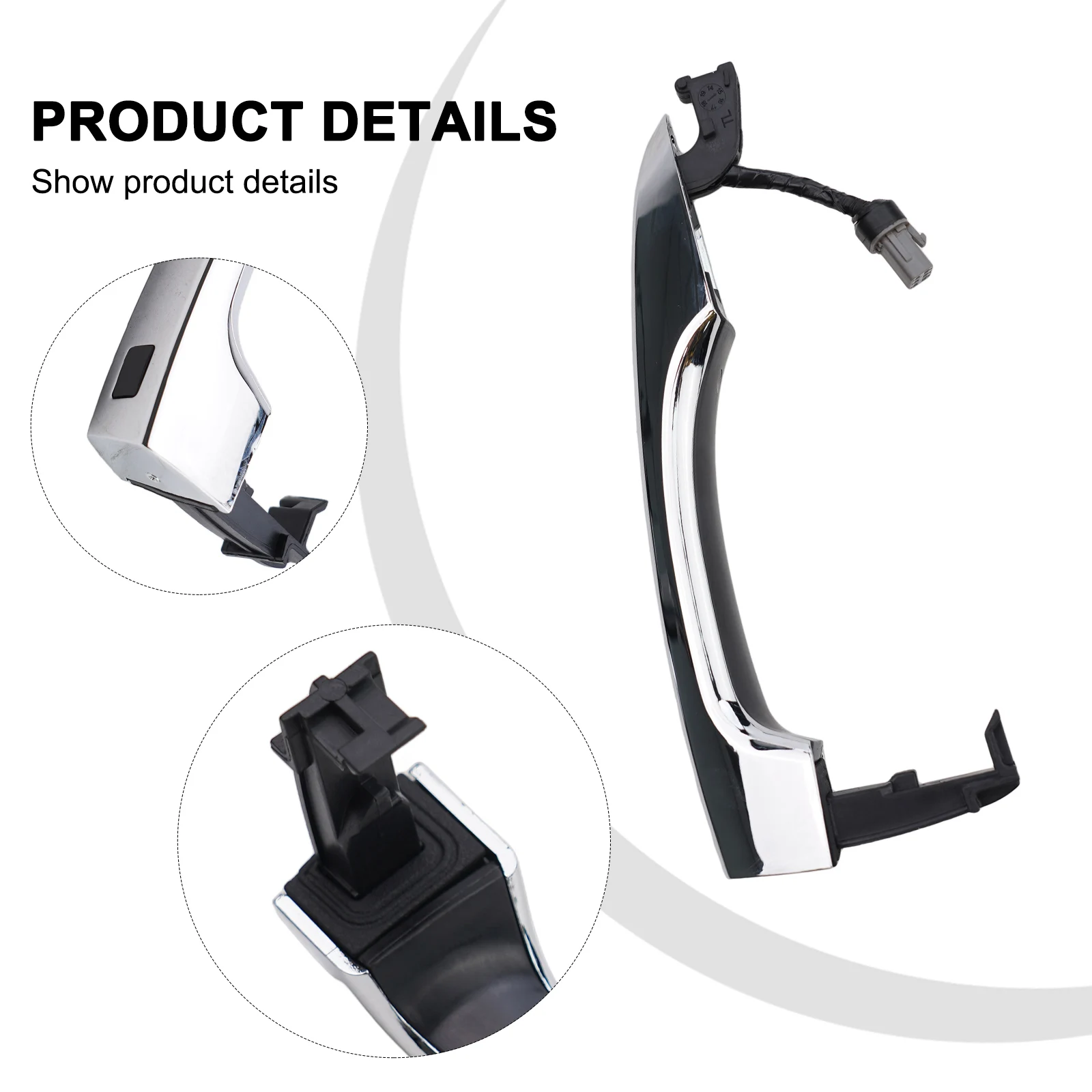 

Front Left Door Handle Replacement Compatible with For Hyundai For Tucson 2016 2021 for Models with For Smart Key 82651D3710