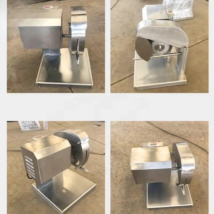 Factory Home Electric Manual Automatic Frozen Chicken Fish Meat Circular Saw Mincer Cutter Cut Cutting Machine Retail