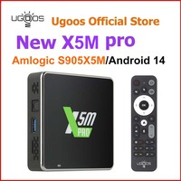 Ugoos X5M PRO Smart TV Box Android 14 Amlogic S905X5M 4GB 32GB 2.4G/5G WIFI BT5.4 1000M 4K Set Top Box Media Player