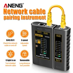 ANENG M469D Cable lan tester Network Cable Tester RJ45 RJ11 RJ12 CAT5 UTP LAN Cable Tester Networking Tool network Repair