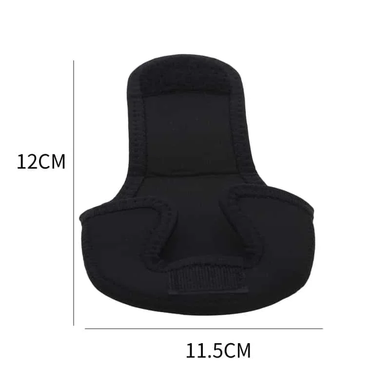 Original Abu Garcia Baitcasting-Rollen-Schutzhülle aus Neopren, verstellbarer Klettverschluss, stoßfest, kratzfest, Angelrollentasche – Detail 8