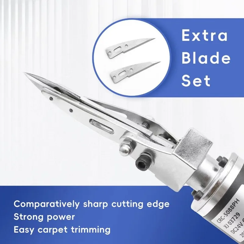 Tufting Gun Auxiliary Electric Carving Shears Precision Rug Pattern Trimming Tool