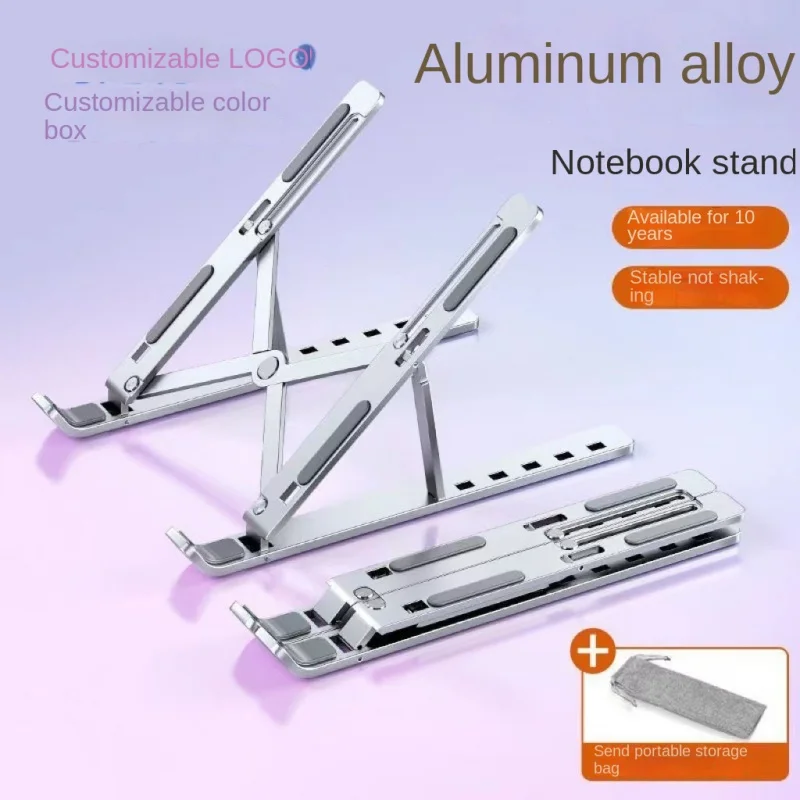 

Notebook Bracket Aluminum Alloy Multifunctional Folding Vertical Support Frame Desktop Adjustable Cooling Computer N3