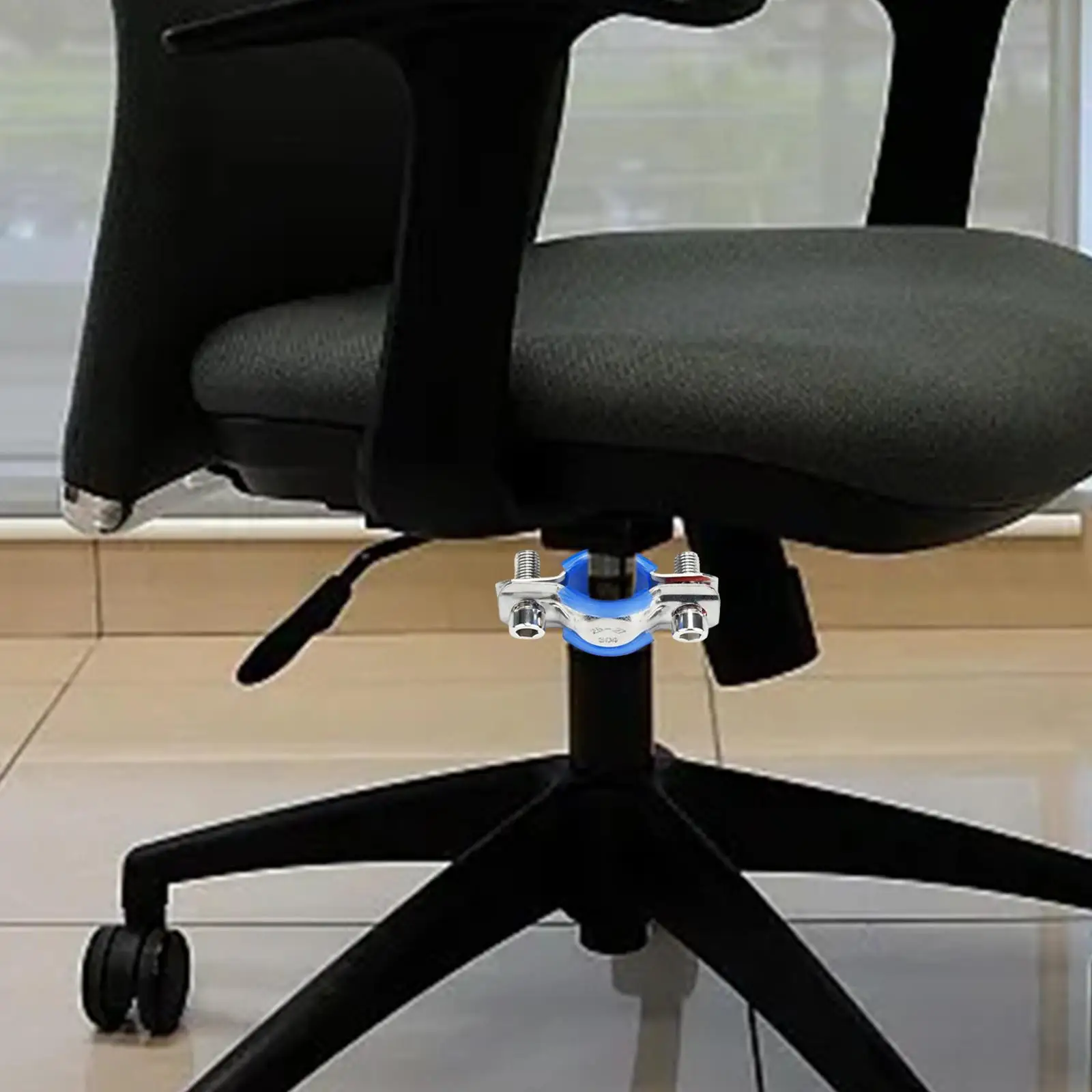 Durable Stainless Steel Chair Repair Set Adjustable Clamp Kit for Fixing Sinking Office Desk Chairs with Tools image 5