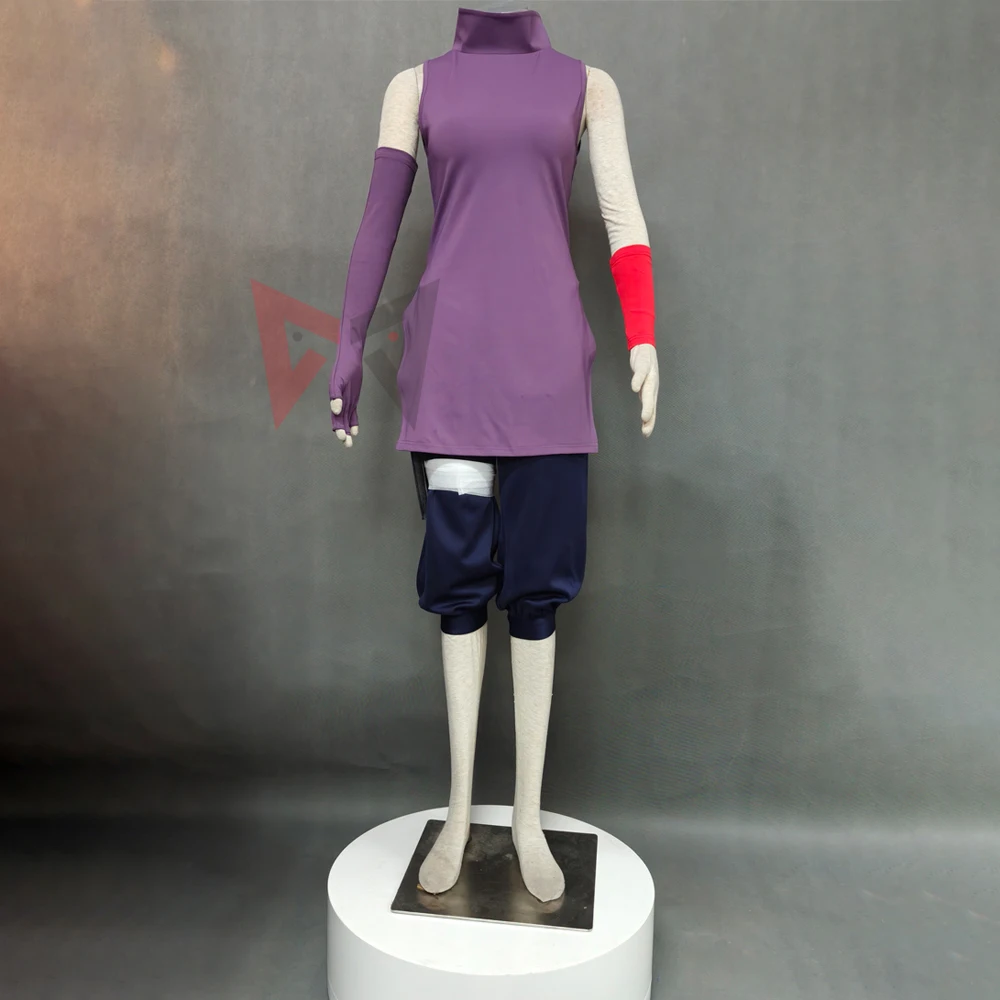 

New Anime Ninja Izumi Cosplay Costume Shirt Pants Bandage For Game Party Halloween Custom Made