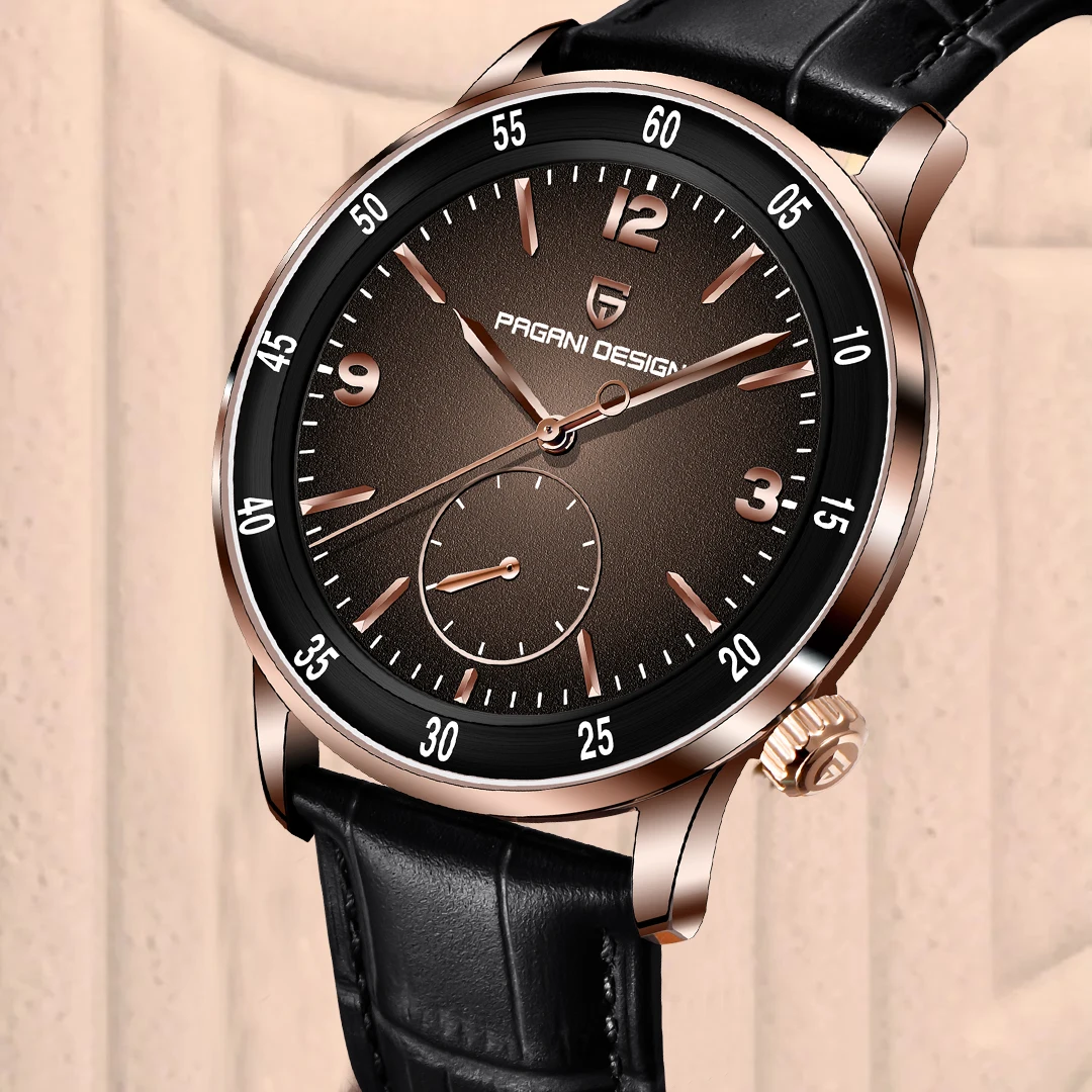 PAGANI DESIGN 2024 PD-1790 New 42MM Men's Fashion Leisure Mechanical Watch 10Bar Waterproof Sapphire Glass Men's Watch