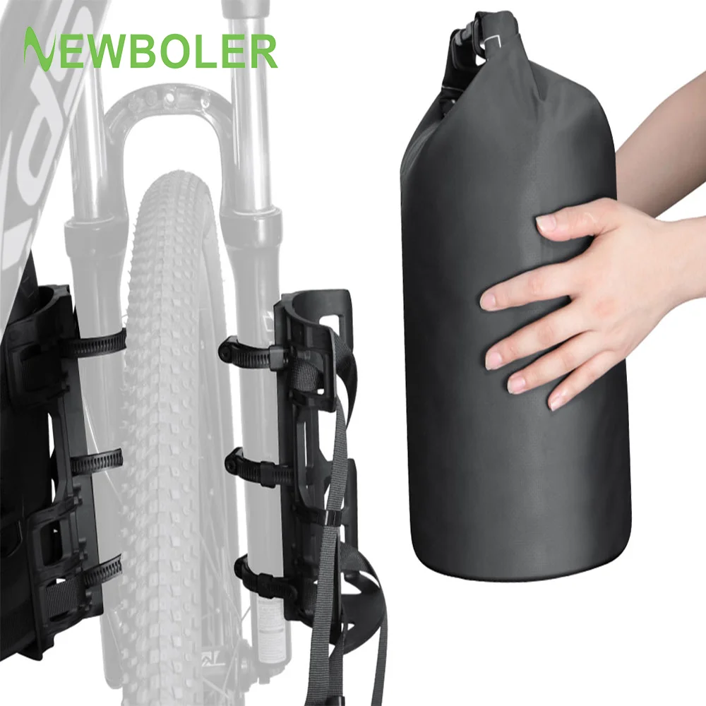 2023 NEWBOLER Portable Waterproof Bicycle Fork Bag 5L Portable Bike Bag Electric Scooter Bag Bicycle Front Bag Bike Fork Bag