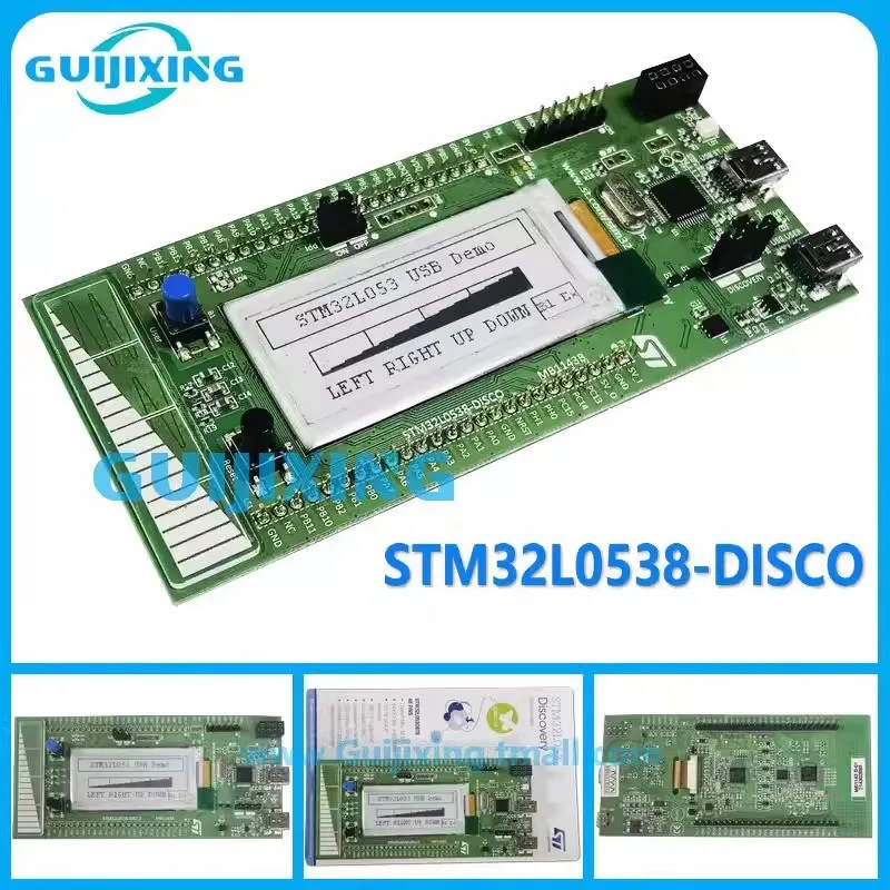 The STM32L0538-DISCO 32L0538DISCOVERY Suite uses the STM32L053C8T6 MCU