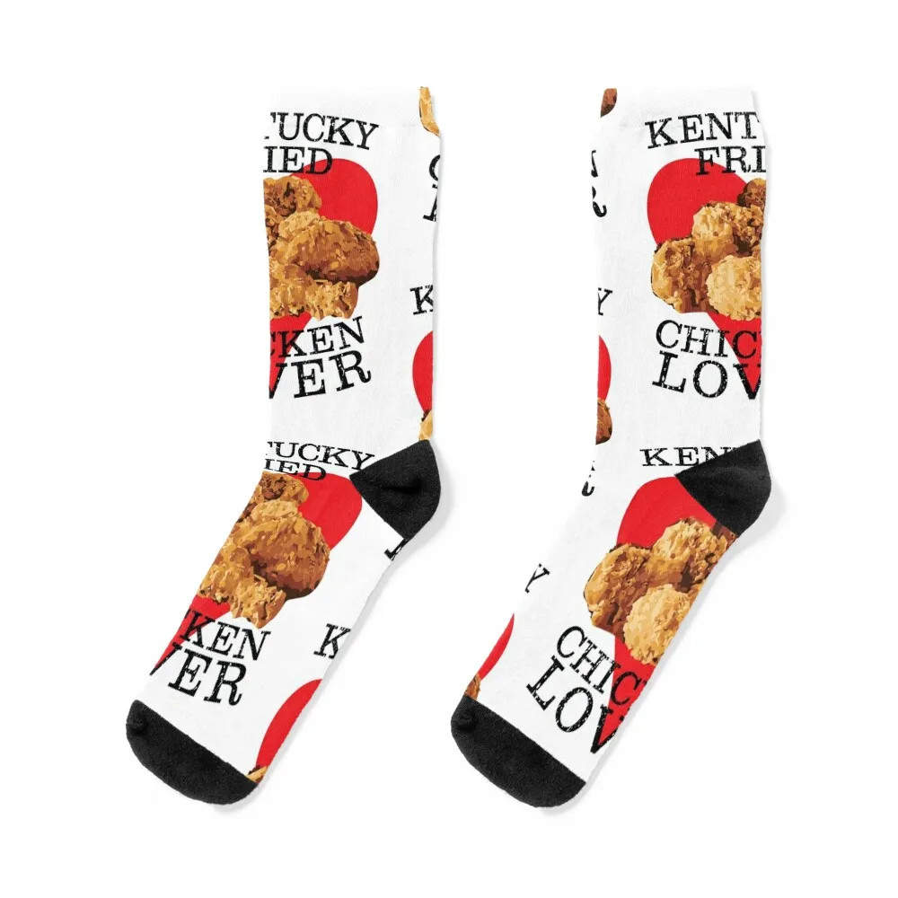 

KFC Lover I Love Fried Chicken Socks professional running Run New year's Men's Socks Women's
