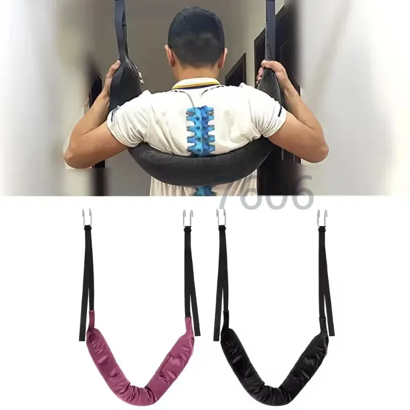 

Домашний ремень для растяжки позвоночника, поясничная поддержка, подвесной горизонтальный стержень, тракторный пояс, гречневая шелуха, внутренняя часть