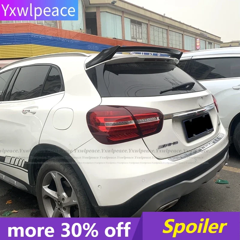 

For Mercedes GLA X156 Roof Spoiler GLA200 GLA250 GLA45 AMG High Quality ABS Plastic Unpainted Color Rear Trunk Wing