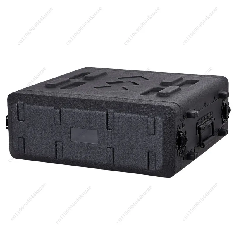 New PE Plastic U‑Box Storage Case, Portable Aviation Cabinet for Digital Amplifier, Receiver & Wireless Microphone
