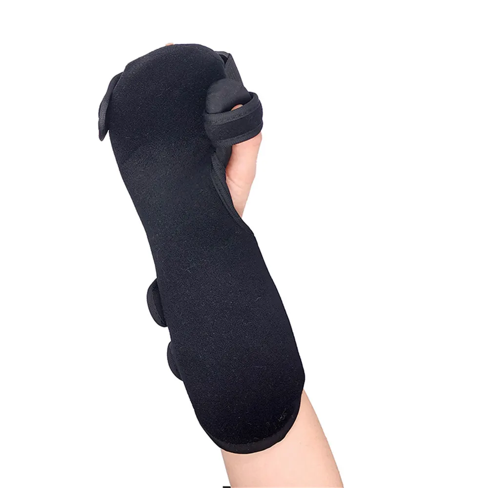 Stroke Hand Brace Support Adjustable Finger Night Hand Splint Support Orthopedic Wrist Rest Arthritis Tendonitis Rehabilitation